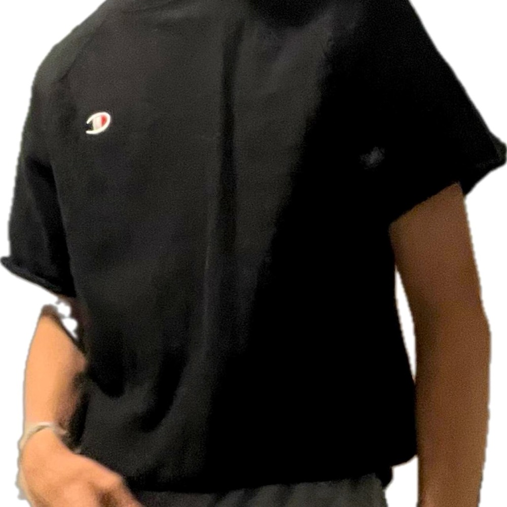 champion cutoff sweatshirt